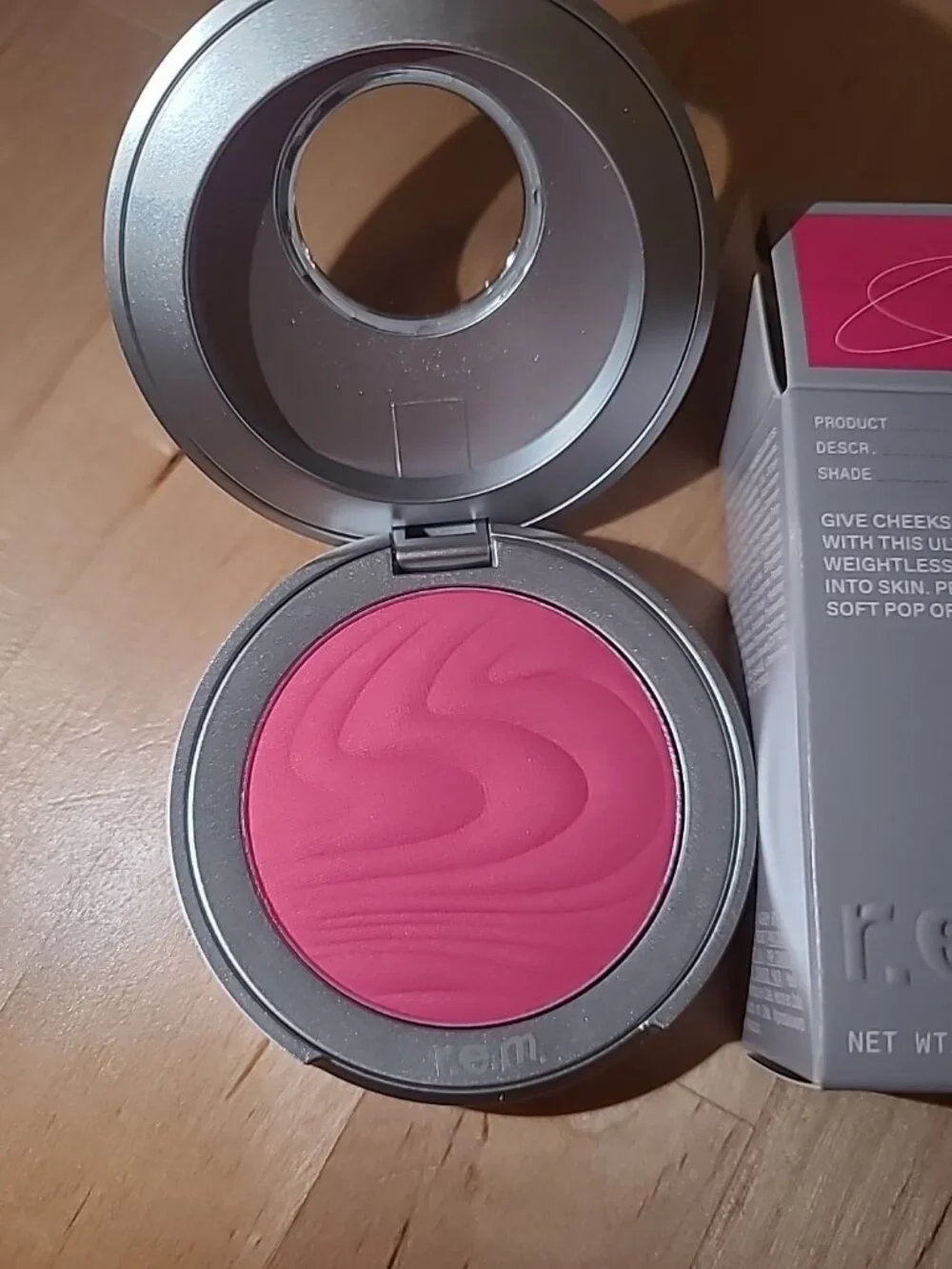 R.E.M. BEAUTY Hypernova Satin Matte Blush Strawberry Nebula Full Size 0.17oz New